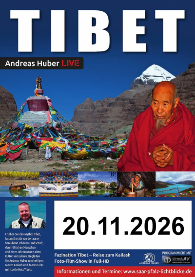 Faszination Tibet - Reise zum Kailash 2D|Live